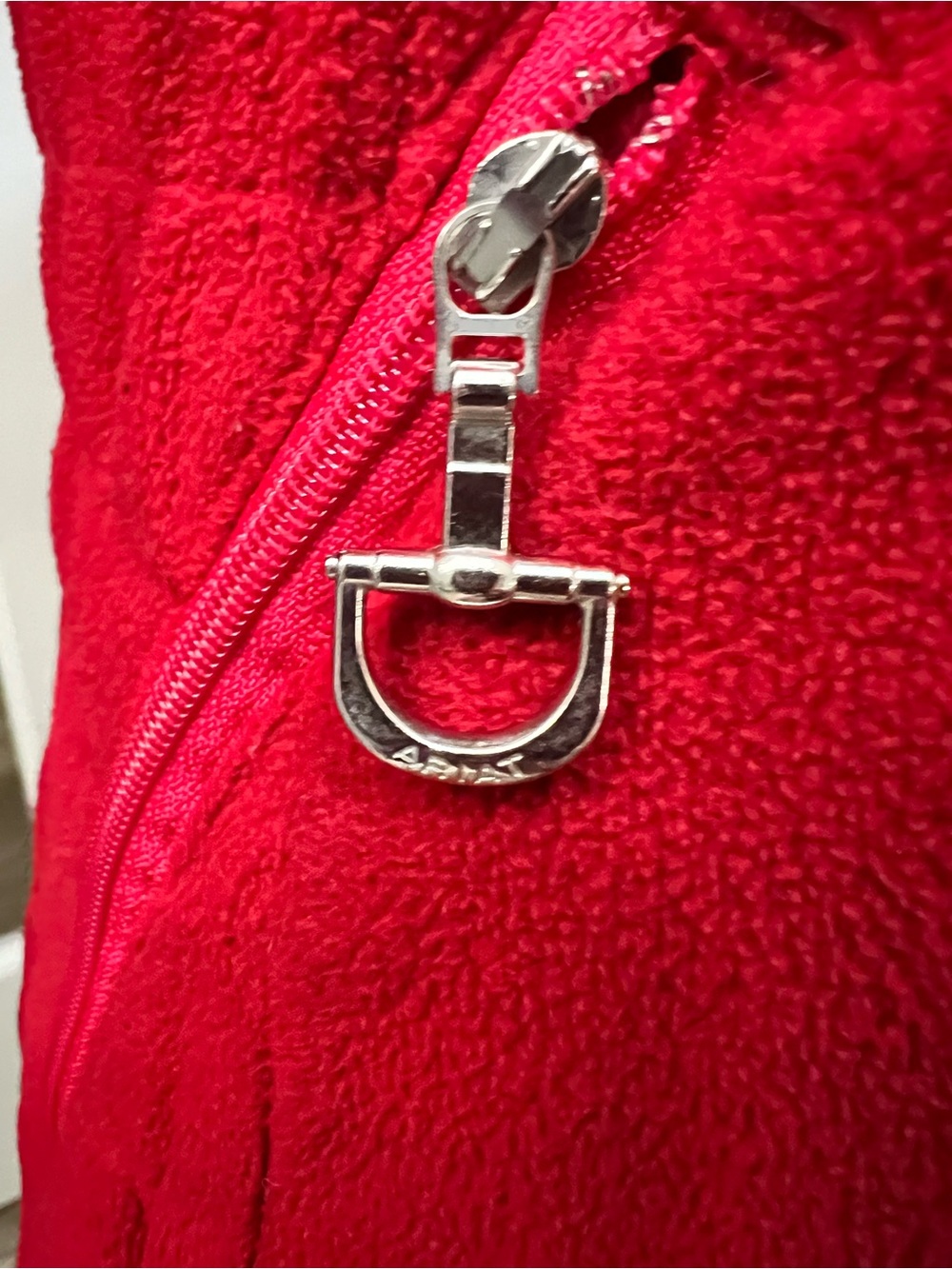 Ariat Women's Red Full-Zip Fleece Utility Jacket Sz S EUC - Picture 8 of 9